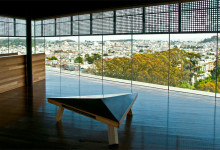 Högst upp i tornet till De Young Museum, Golden Gate Park San Francisco