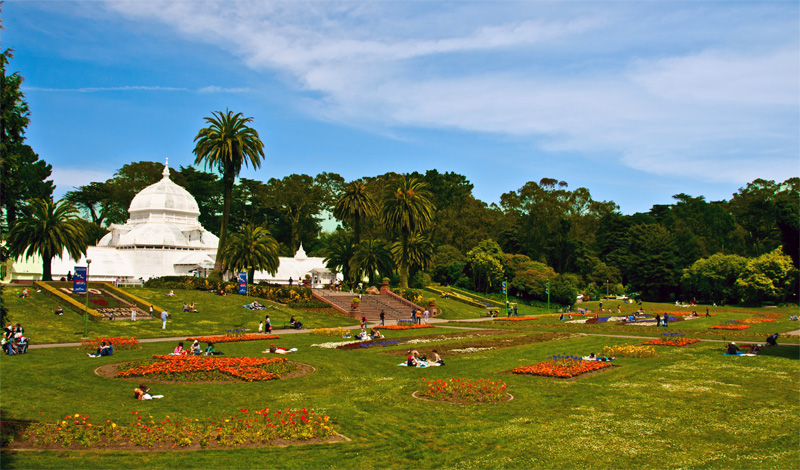 Conservatory of Flowers, Golden Gate Park San Francisco