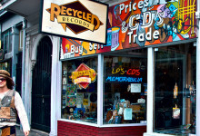 Recycled Records Haight Street, San Francisco