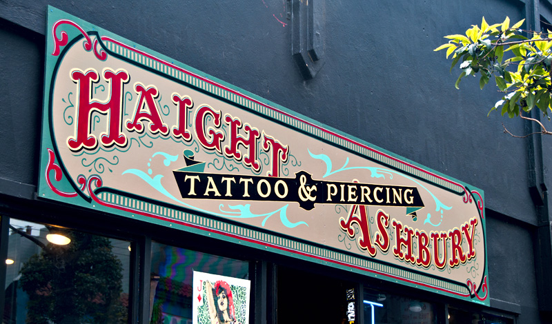 Haight Ashbury Tattoo, San Francisco