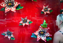 Skyltfönster Louis Vuitton, 5th Avenue New York City