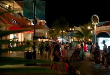 Butiker vid La Isla, Cancún Mexiko