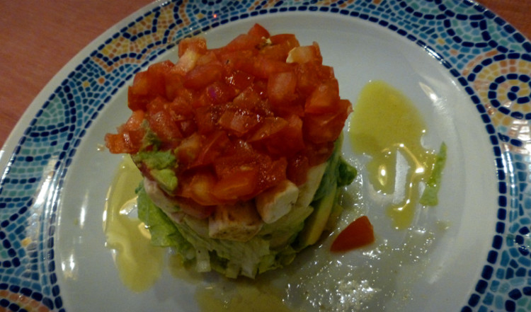 Avocado Sallad El Nopal Restaurang, Adonis Tulum Resort