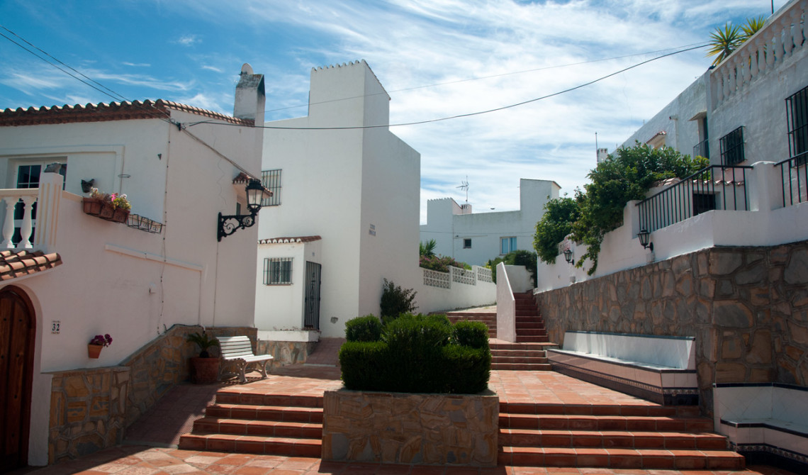 Bland husen i Monte Viñas