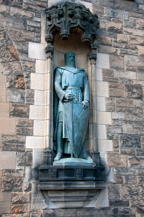 Riddare på Edinburgh Castle