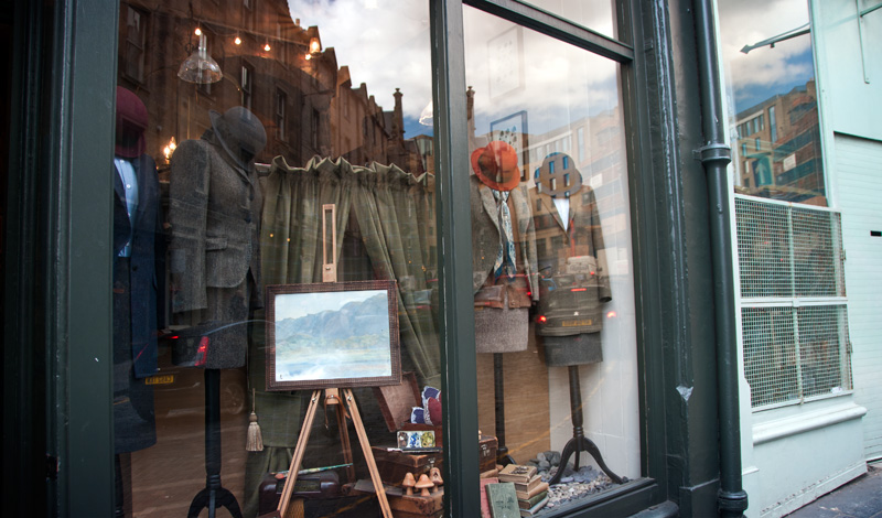 Scottish Tweed, Grassmarket Edinburgh