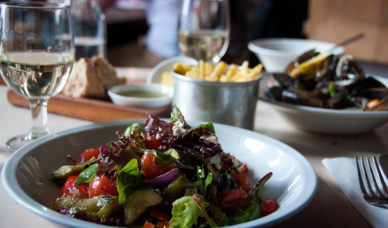 Lunch på The Outsider i Edinburgh