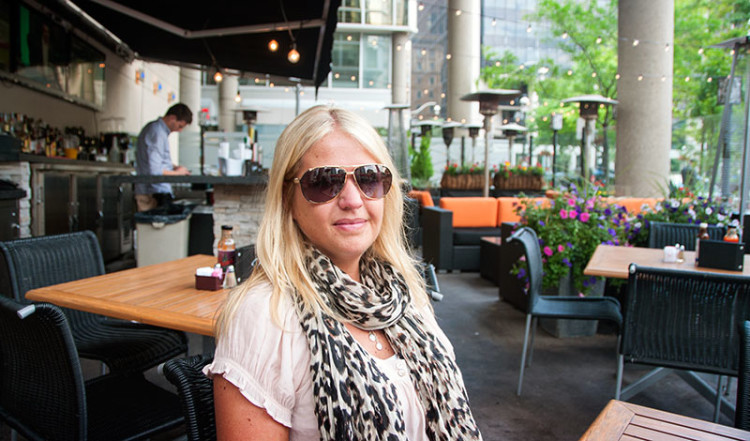 Anki på Frans Restaurant, Toronto