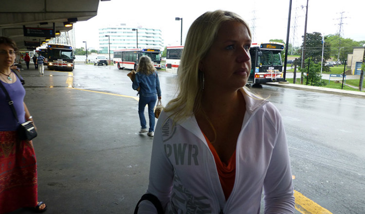 Anki waits for Airport Rocket to Toronto Airport