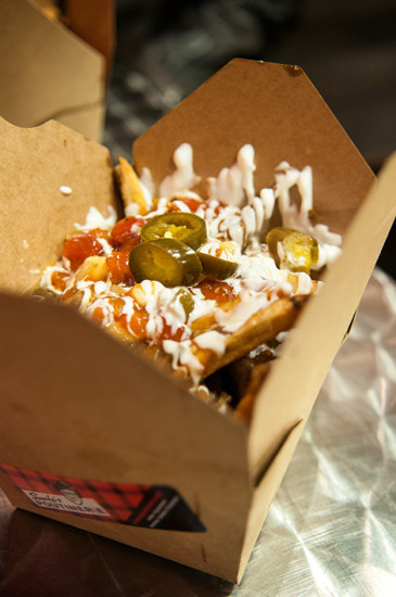 Veggie Nacho Poutine, Smokes Poutinerie Vancouver