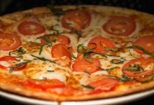Pizza på Jinny's on the First, Seattle