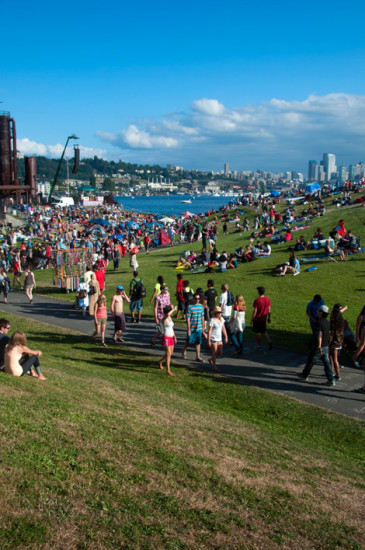 4:e juli firande, Gas Works Park, Seattle