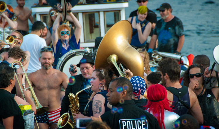 4:e juli firande, Gas Works Park, Seattle