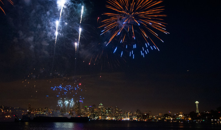 Seattles officiella 4:e juli fyrverkerier