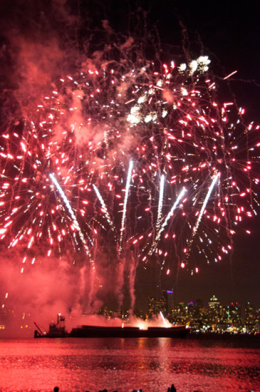 Seattles officiella 4:e juli fyrverkerier