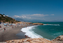 Punta Chullera strand, Manilva