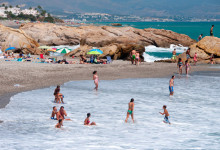 Punta Chullera strand, Manilva