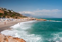 Punta Chullera strand, Manilva
