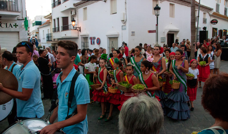 Procession i byn, Manilva