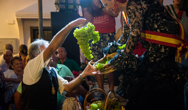 Tävling om bästa vindruvsklasen, Fiesta de la Vendimia, Manilva