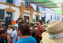 Musik och dans på Calle Mar, Fiesta de la Vendimia, Manilva