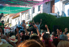 Live musik av Sótano Sur, Fiesta de la Vendimia, Manilva