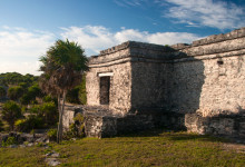 Mayaruiner i Tulum