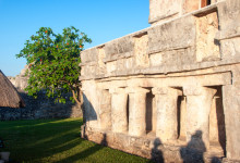 Maya ruin i Tulum