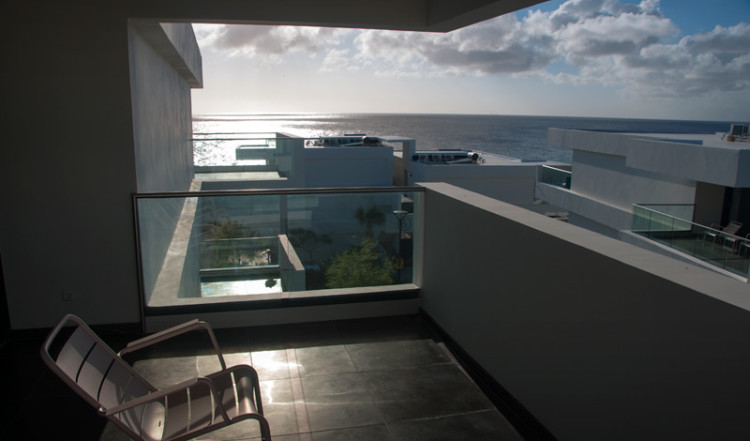 Utsikt från vår terass på Papagayo Beach and Design Hotel, Jan Thiel, Curacao
