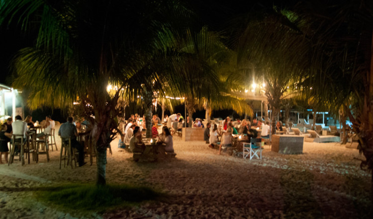 Zest strandservering, Curacao