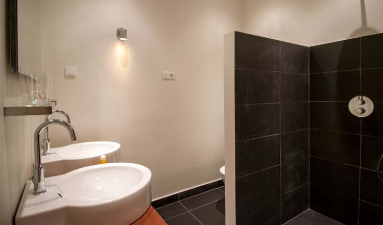 Badrum inne i Seaside Rendez-vous rummet