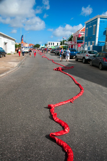 Smällare på g längst med Pietermaai, Willemstad