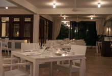 Restaurangen på Floris Suite Hotel i Willemstad, Curacao