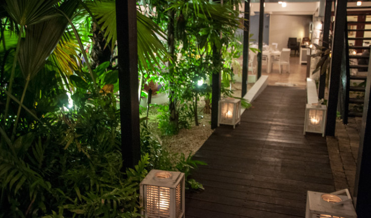 Lummig miljö med trevlig belysning, Floris Suite Hotel i Willemstad, Curacao