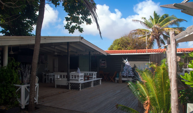 Restaurang och reception, Sorobon Beach Resort, Bonaire