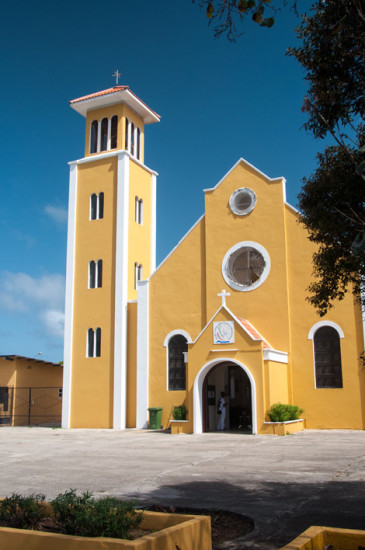 Ny kyrka i Rincon, Bonaire