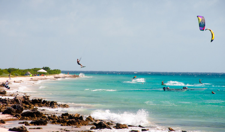 Kitesurf på Bonaire