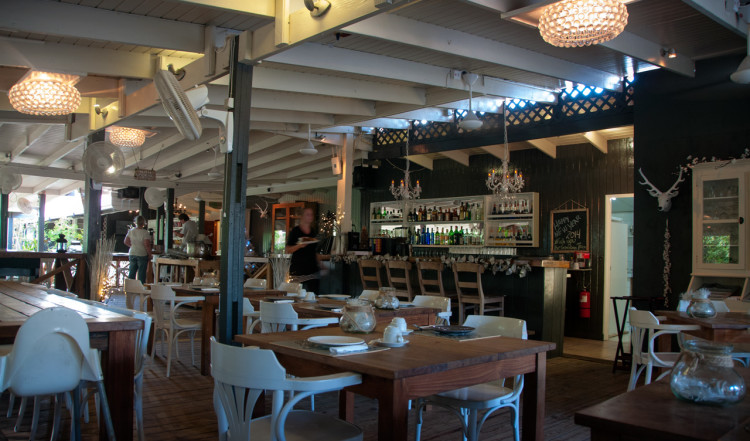 Restaurangen på Sorobon Beach, Bonaire