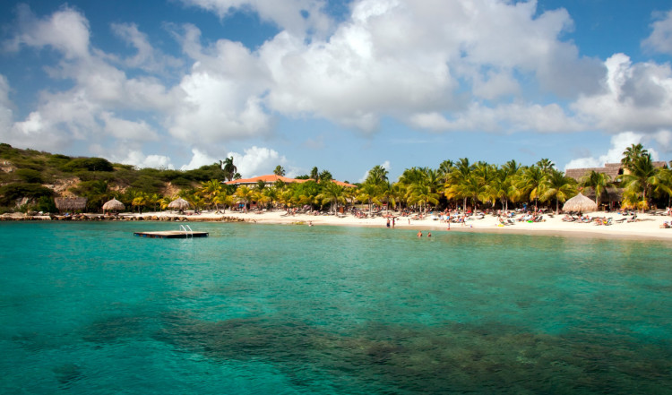 Stranden till Blue Bay Curaçao Golf & Beach Resort