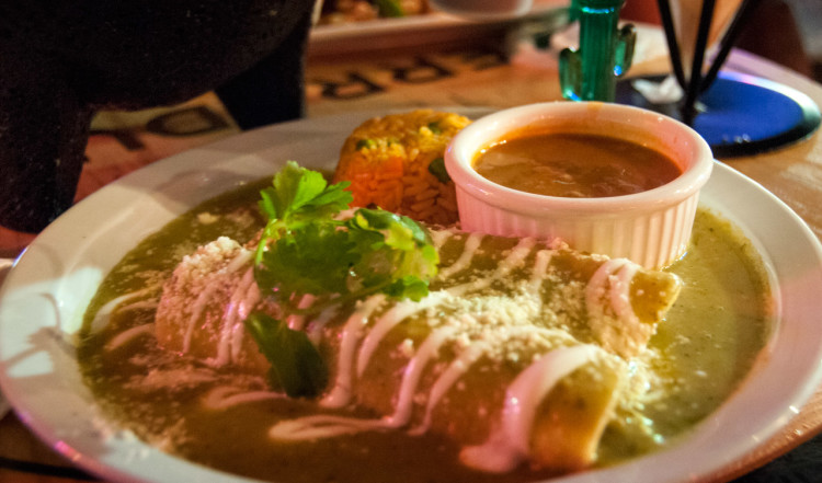 Fantastiskt god mexikansk mat, Oh! México restaurang, Española Way i Miami