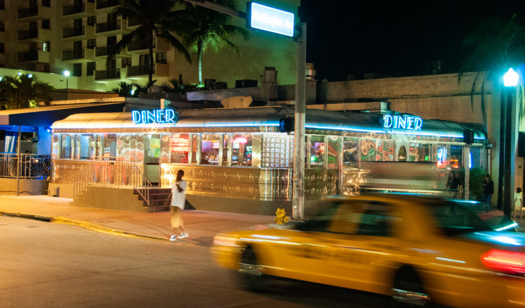 11th Street Diner, South Beach, Miami