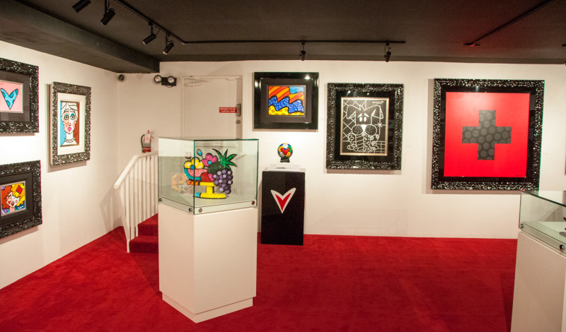 Romero Britto Gallery i South Beach, Miami