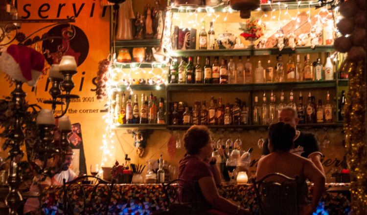 Unik och charmig inredning, Café & Restaurant Mundo Bizarro, Willemstad