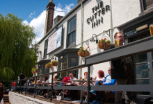 The Cutter In vid Great Ouse River, Ely