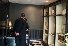 Receptionen på Poets House, Ely
