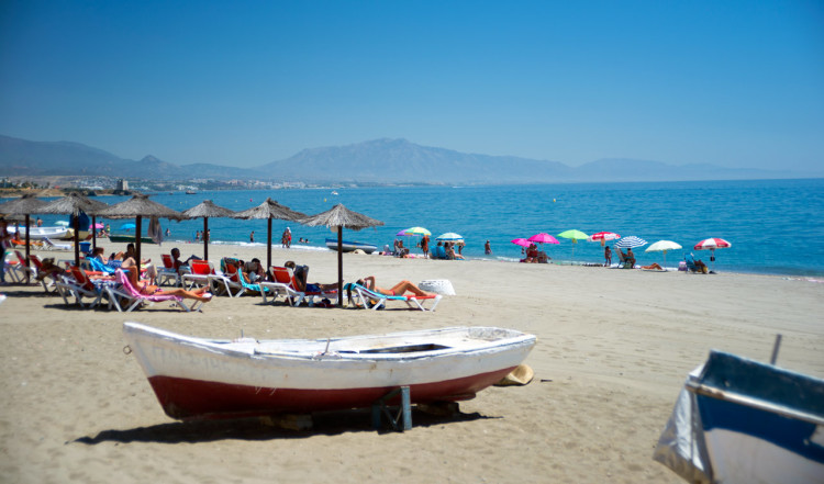 Stranden i Sabinillas