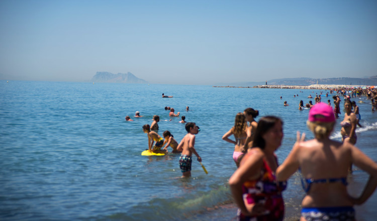 Stadsstranden i Estepona