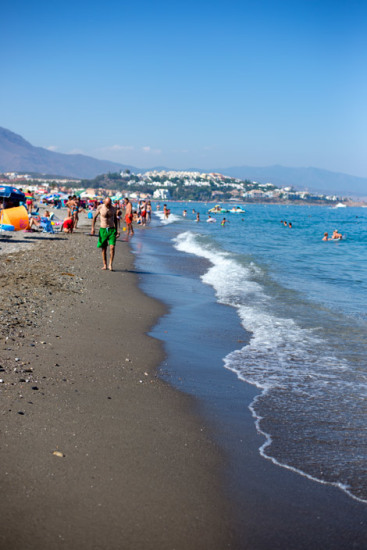 Sabinillas strand