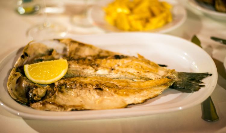 Middag på Ramos restaurang i Sabinillas