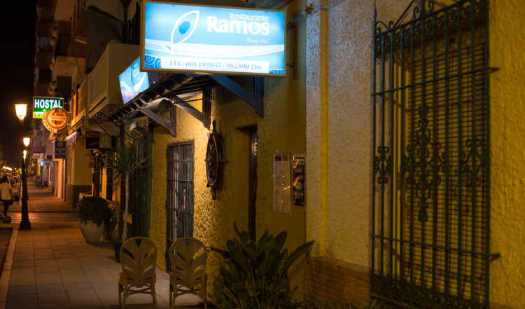 Ramos restaurang i Sabinillas